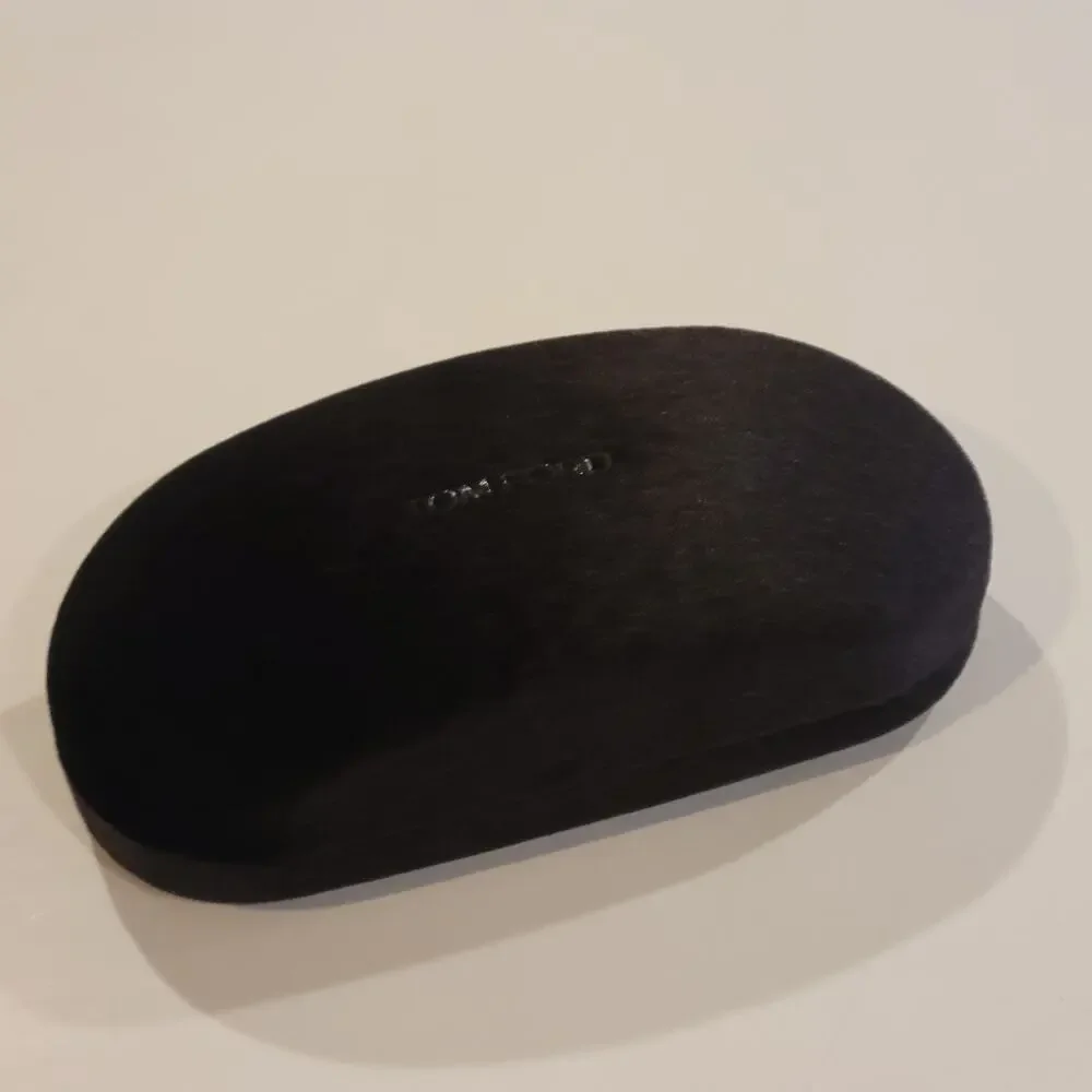 Tom Ford Black Velour Sunglasses Case Hard Clamshell
